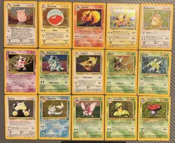 Pokemon Jungle Complete Master Set 64/64 WOTC Vintage 1999 Holo Rare LP-HP - Image 2