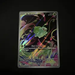Pokemon Bulbasaur IR Mega Evolution 133/132 In Hand English - NM- Pack Fresh - Image 1