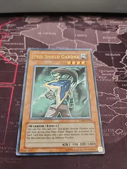 Yugioh! Mid Shield Gardna TLM-EN024 Ultimate Rare UNL Edition - Image 2