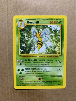 FRENCH Beedrill 17/102 Base Set - Rare Pokemon Card - NM/Mint - Image 1