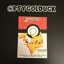 Pokemon Peru Crystal Card Collection Articuno - Image 2
