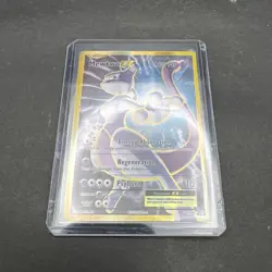 Pokemon Mewtwo EX TCG Full Art Holo Rare Card 103/108 XY Evolutions - Image 4