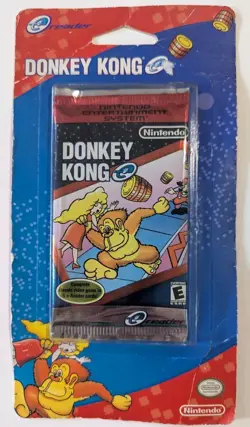 2002 Nintendo e-Reader Donkey Kong Pack 5 Card Set NES - Image 1