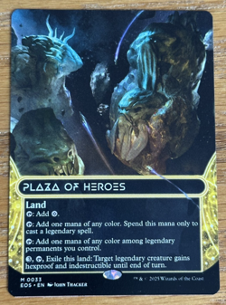 MTG Edge of Eternities Stellar Sights, Plaza of Heroes 0033 - Borderless - Image 1