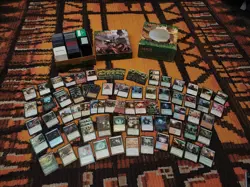 MTG Magic The Gathering Huge Job Lot Collection Including Dragonshield Sleeves - Image 1