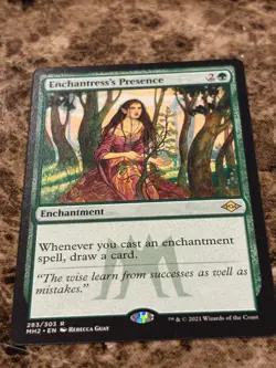 ENCHANTRESS'S PRESENCE Magic the Gathering MTG Modern Horizons 2 - Image 1