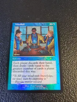 Windfall - MTG - 30th Anniversary Promo - Foil - Image 1