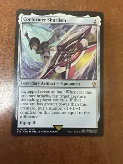 DDcards 🇨🇦 Mtg Magic Final Fantasy Commander Conformer Shuriken - Image 1