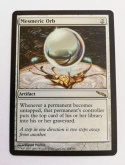 MTG | Mesmeric Orb | Mirrodin | English | NM - Image 1