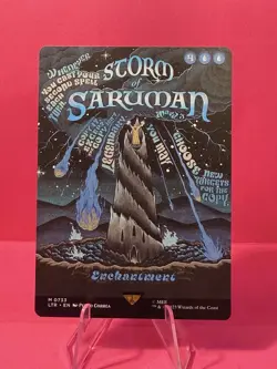 Storm of Saruman (Borderless Poster) Universes Beyond: the Lord of the Rings:... - Image 1