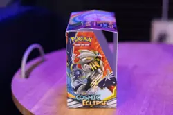 Pokemon Cosmic Eclipse Booster Box *EMPTY* Read Desc - No cards - Display Only - Image 2