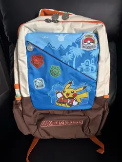 2025 Pokemon World Championships Competitor Backpack Anaheim California Worlds - Image 1