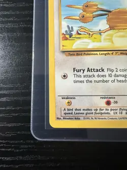 Doduo 48/102 Base Set Unlimited WOTC Vintage Pokemon - Image 2