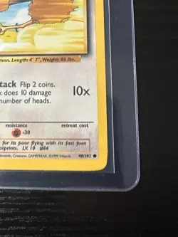 Doduo 48/102 Base Set Unlimited WOTC Vintage Pokemon - Image 5