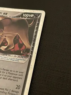 Team Rocket's Persian ex #116/115 Unseen Forces Holo Pokemon LP/MP See Pics! - Image 3