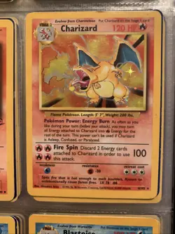 Pokemon TCG (Incomplete Set) Feat. Charizard Blastoise Venusaur + Rarities NM - Image 3