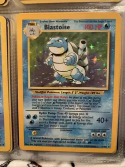 Pokemon TCG (Incomplete Set) Feat. Charizard Blastoise Venusaur + Rarities NM - Image 4