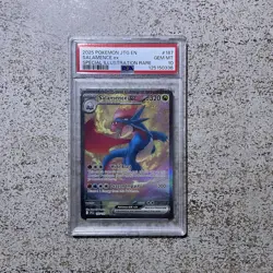 Salamence Ex 187/159 Journey Together Special Illustration Pokemon PSA 10 GEM - Image 1