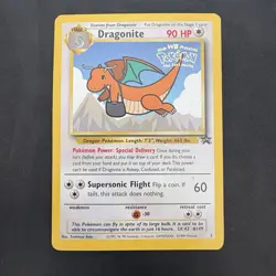 Pokemon Vintage Black Star Promo Dragonite #5 Kid’s WB Rare WotC 2000 - Image 1