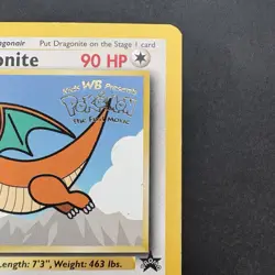 Pokemon Vintage Black Star Promo Dragonite #5 Kid’s WB Rare WotC 2000 - Image 3