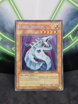 Yugioh Cyber Dragon CT03-EN002 Secret Rare Limited Edition MP - Image 1