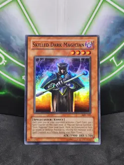 Yugioh Skilled Dark Magician MFC-065 Super Rare LP - Image 1