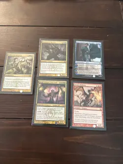 MTG: Return to Ravnica (5 Card Including Utvara Hellkite) - Image 1