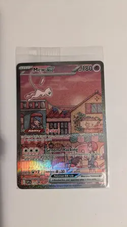 Mew ex 053 Sv: Scarlet & Violet Promo Cards Holo Sealed - Image 1
