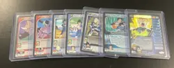 Dragon Ball Z Score Card Lot Of 7 Cards LP Vegeta Ascendant Gohan Energized Holo - Image 1