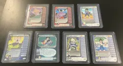 Dragon Ball Z Score Card Lot Of 7 Cards LP Vegeta Ascendant Gohan Energized Holo - Image 2