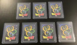 Dragon Ball Z Score Card Lot Of 7 Cards LP Vegeta Ascendant Gohan Energized Holo - Image 3