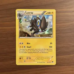 Luxray 046/122 NM Cracked Ice Holo Deck Exclusives 2016 Pokemon Card - Image 1