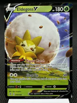Eldegoss V 019/192 - Ultra Rare Holo - SWSH Rebel Clash Pokemon Card MINT - Image 1