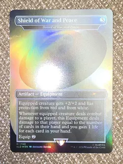 MTG - SLD Marvel - Shield of War and Peace #1730 - Near Mint Foil - Image 1