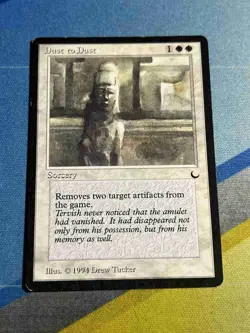 Magic the Gathering MTG The Dark DUST TO DUST - Image 1