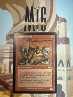 Goblin Welder 🔥 NonFOIL 🔥 MTG NM LP Light Play Near Mint Urza's Legacy (80) - Image 1