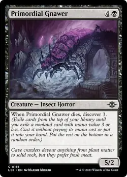 PRIMORDIAL GNAWER x4 mtg NM Lost Caverns of Ixalan 4 Common - Image 1