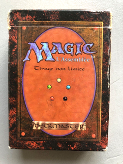 Mtg Carte Magic Starter Deck French 1994 Empty Box - Image 1