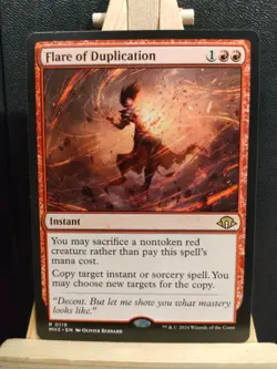 Flare of Duplication - Modern Horizons 3 - Rare - NM (see pics) MTG - Image 1