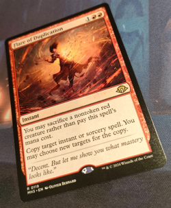 Flare of Duplication - Modern Horizons 3 - Rare - NM (see pics) MTG - Image 3