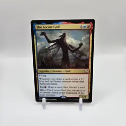 The Locust God - NM Commander: March of the Machine - Mythic #335 Non Foil Rare - Image 1