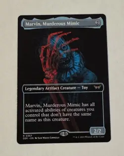 MTG Marvin, Murderous Mimic - Duskmourn: House of Horror SHOWCASE LP - Image 1