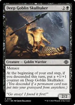 DEEP GOBLIN SKULLTAKER x4 mtg NM Lost Caverns of Ixalan 4 Common - Image 1