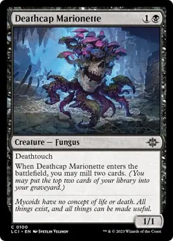 DEATHCAP MARIONETTE x4 mtg NM Lost Caverns of Ixalan 4 Common - Image 1
