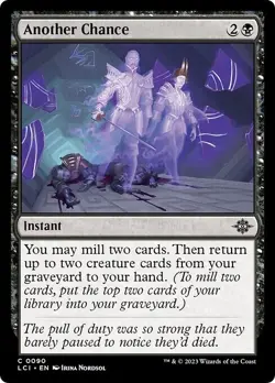 ANOTHER CHANCE x4 mtg NM Lost Caverns of Ixalan 4 Common - Image 1
