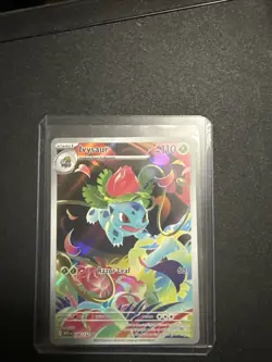 Ivysaur Illustration Rare 134/132 Near Mint Mega Evolution Pokemon TCG English - Image 1