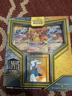 Pokemon Reshiram Charizard GX League Battle Deck Sealed New - Image 1