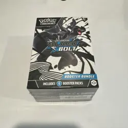 Pokemon TCG Black Bolt, And White Flare Booster Bundles Factory Sealed ￼ - Image 1