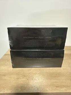 Pokemon TCG: Sword & Shield Zacian Zamazenta ETB Plus Elite Trainer Box Set Mint - Image 5