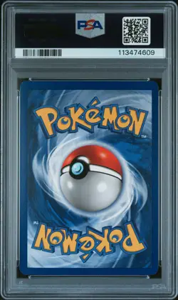 1999 POKEMON FOSSIL #3 DITTO-HOLO PSA 8 - Image 2
